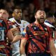 Gloucester No.8/flanker Will Trenholm celebrates at the final whistle on Friday night