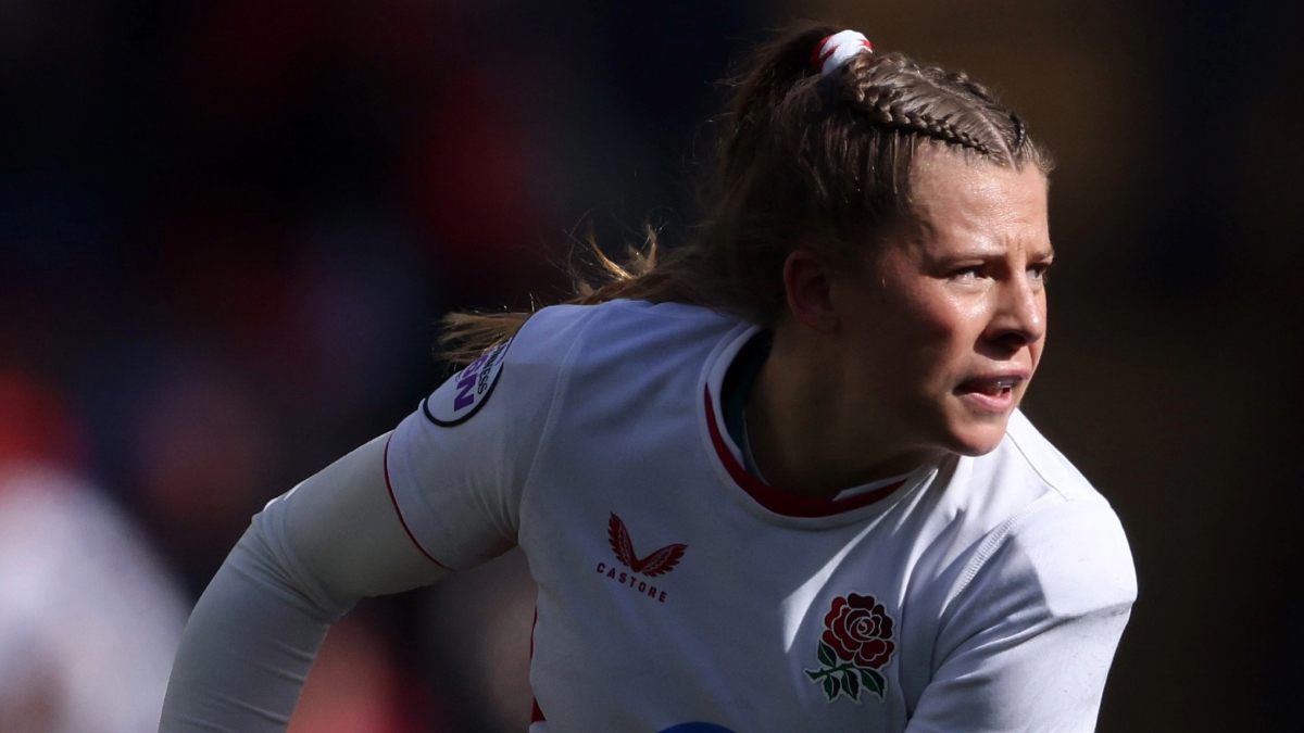 England fly-half Zoe Harrison