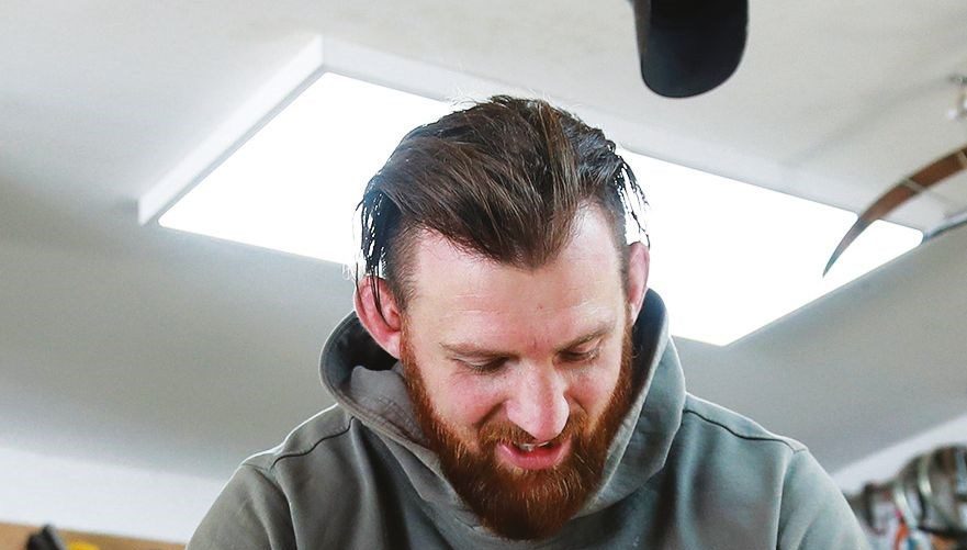 Craftsman Tom nails down his new career