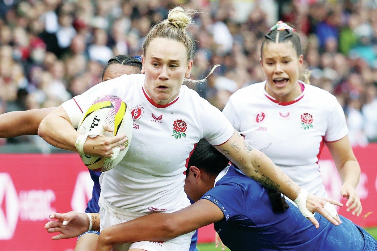 Megan Jones of England