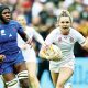Ellie Kildunne breaks through to score England’s fourth try