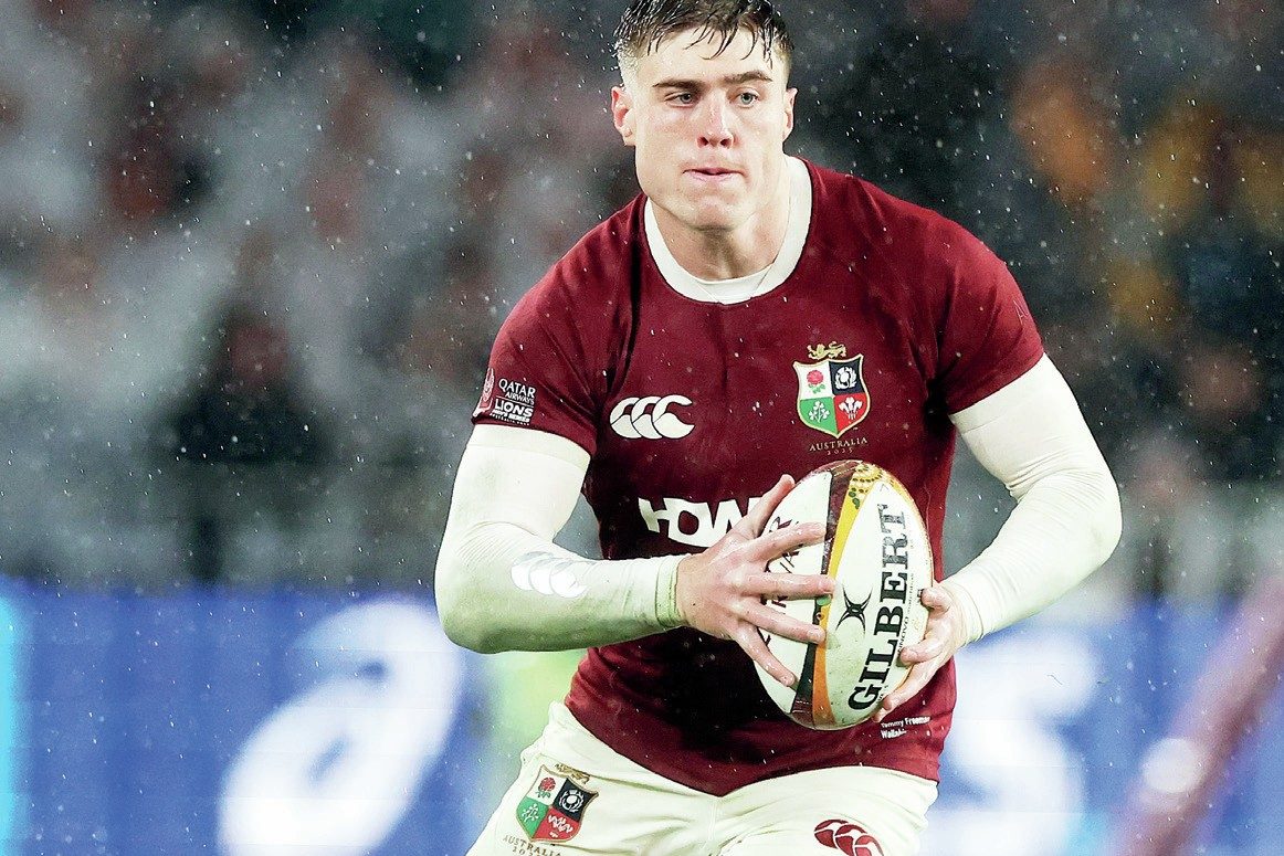 Tommy Freeman played in all the Tests for the Lions this summer