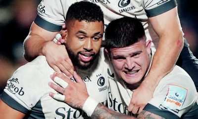 Andy Onyeama-Christie celebrates