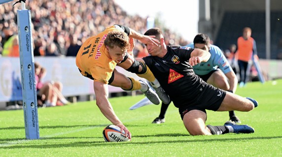 Exeter Chiefs 38-15 Newcastle Red Bulls: Red Bulls given the runaround ...