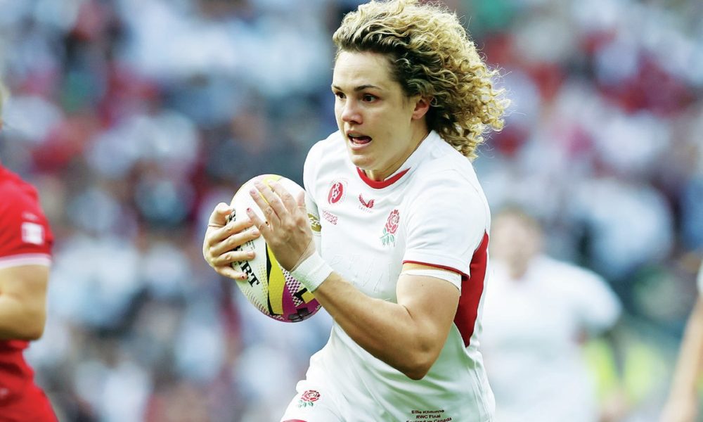 Ellie Kildunne relished the occasion, scoring an outstanding try for England