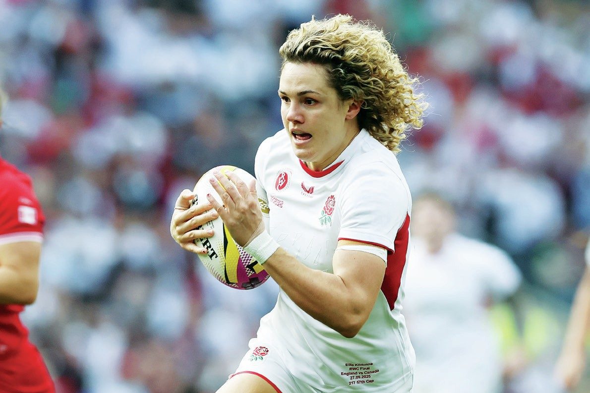 Ellie Kildunne relished the occasion, scoring an outstanding try for England