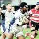 Kalaveti Ravouvou breaks clear to score Bristol Bears’ seventh try