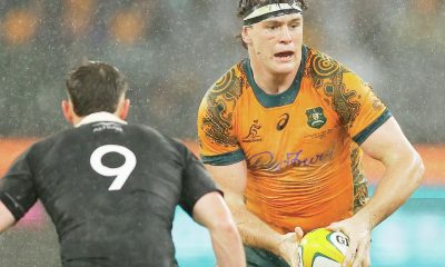 Australia flanker Tom Hooper