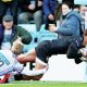 Henry Slade goes over for Exeter Chiefs’ fourth try