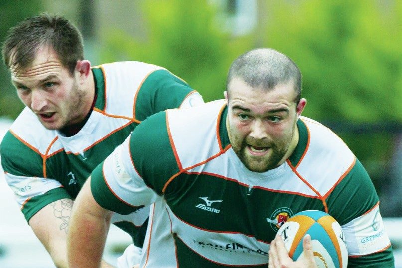 Sam Rodman playing for Ealing Trailfinders