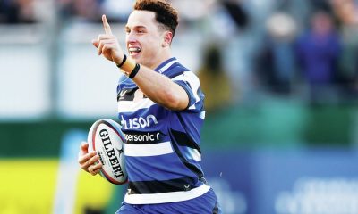 Henry Arundell scores for Bath