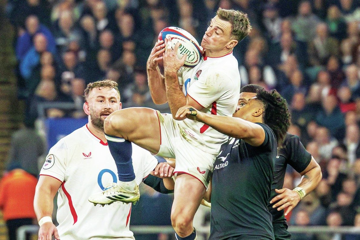 George Ford against All Blacks last week