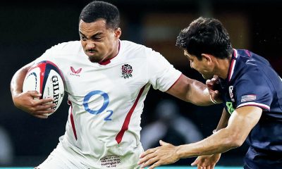 Max Ojomoh making his debut against USA in the summer