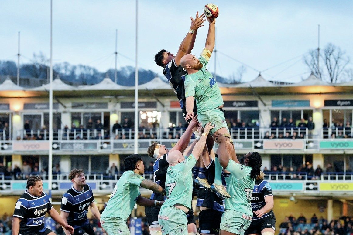 Bedford Blues lock Alex Woolford