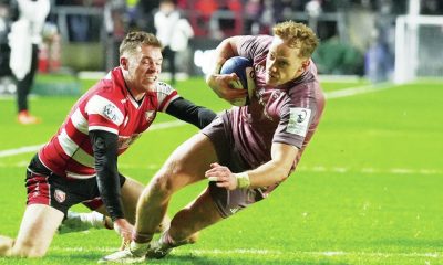 Mike Haley scores Munster’s second try