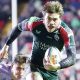 Ollie Hassell-Collins charges upfield for Leicester Tigers