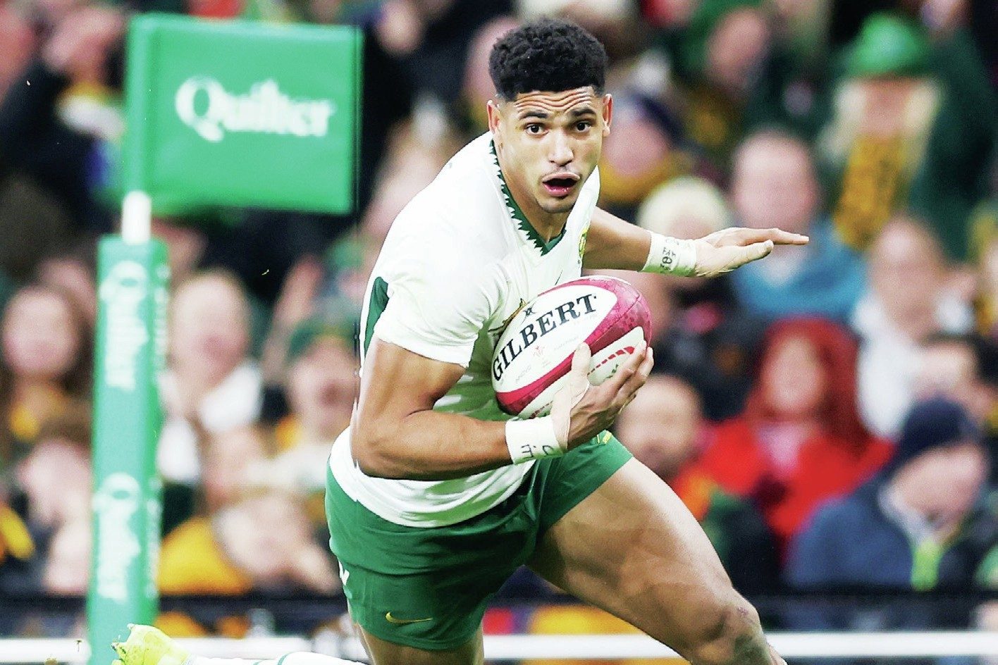 South Africa fly-half Sacha Feinberg-Mngomezulu