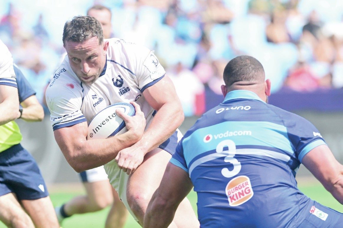 Max Lahiff goes over for Bristol Bears’ second try