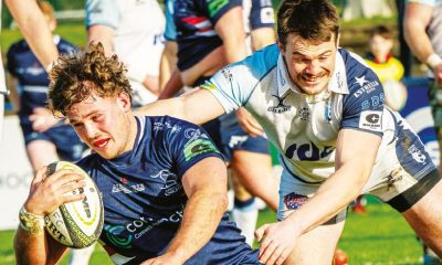 Ben Chapman goes over for Doncaster Knights