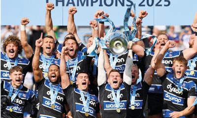 Bath winning the Prem last season