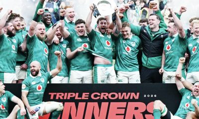 Caelan Doris lifts the Triple Crown as Ireland celebrates
