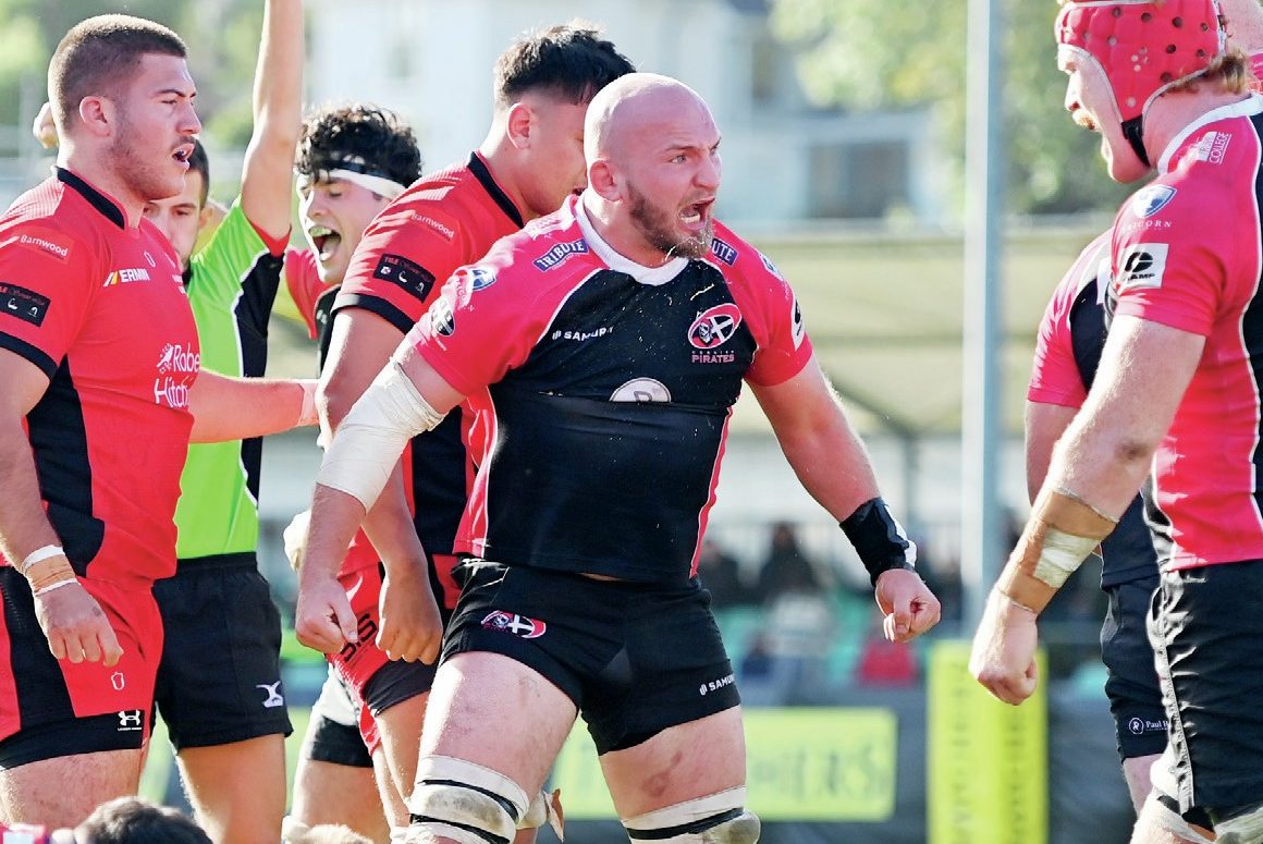 Cornish Pirates second row Josh King