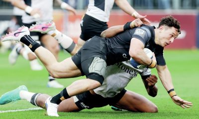 Henry Arundell touches down for Bath’s opening try