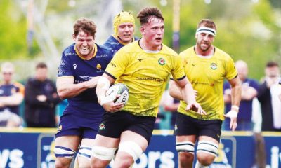 David Douglas Bridge on the ball for Ealing Trailfinders