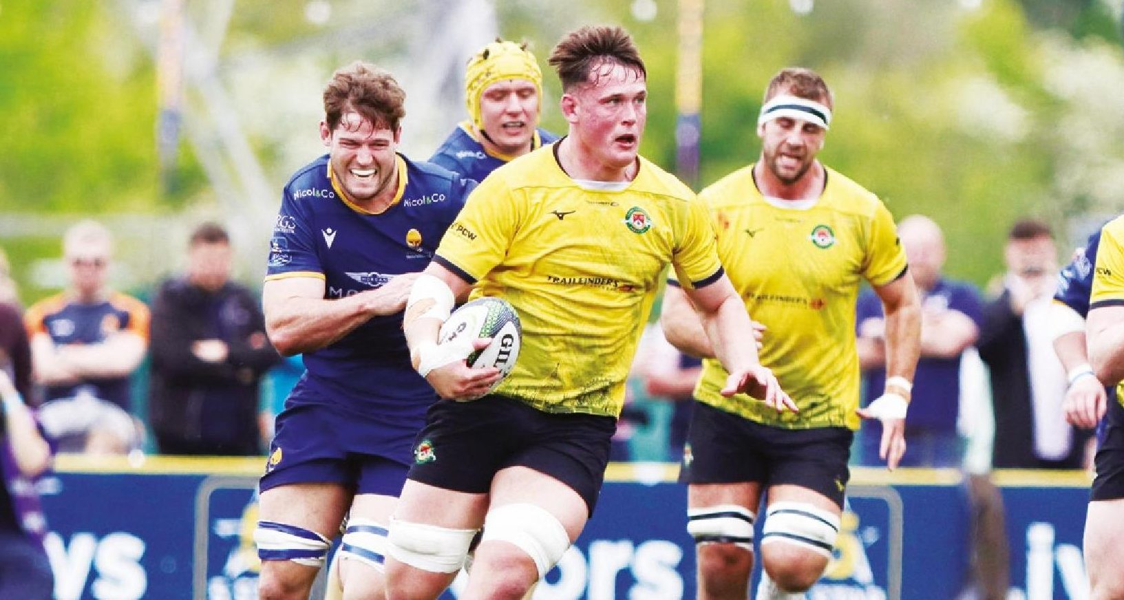 David Douglas Bridge on the ball for Ealing Trailfinders