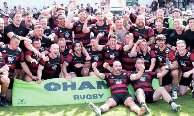 Blackheath celebrate their promotion to the Champ