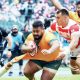 Taniela Tupou scores for Australia.