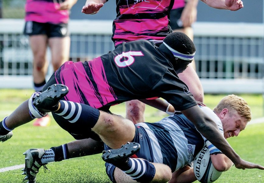 Oundle, Guernsey and Old Albanian lead from front