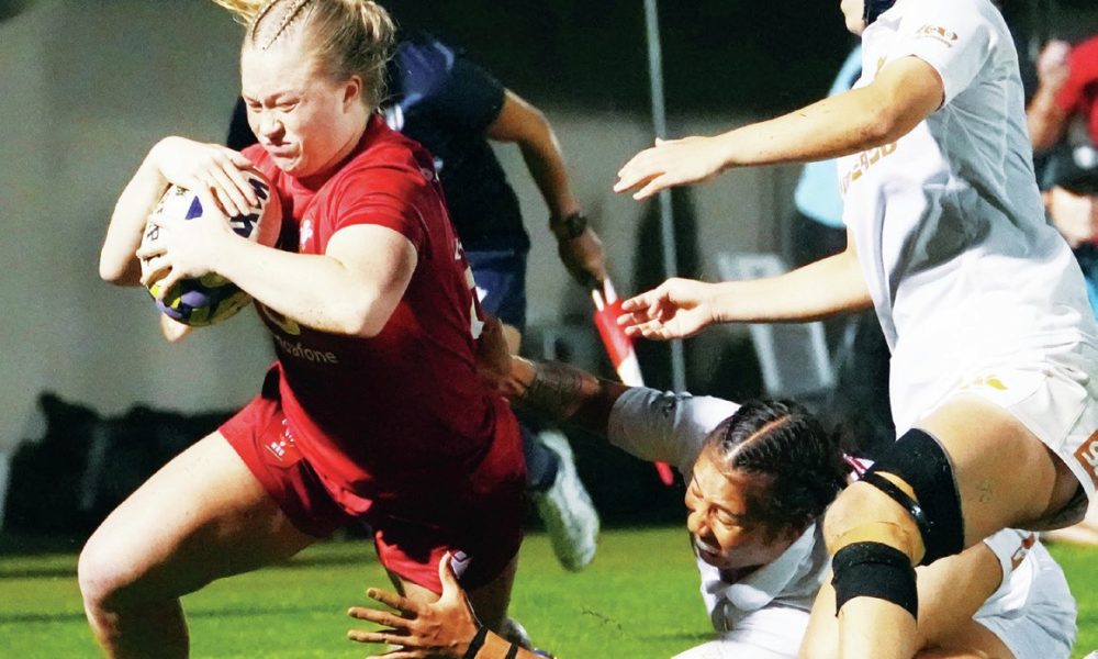 Lockwood try double seals win for Wales