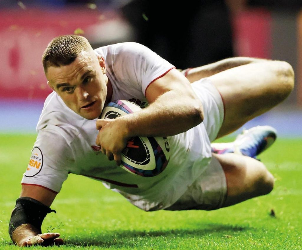 Ben Earl scores at the death for England in the defeat to Scotland