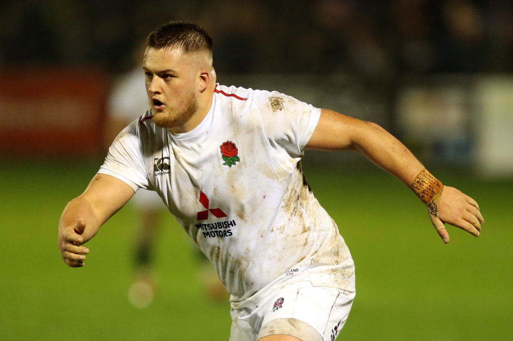 Cornish Pirates dual-registered prop Alfie Petch, of Exeter Chiefs
