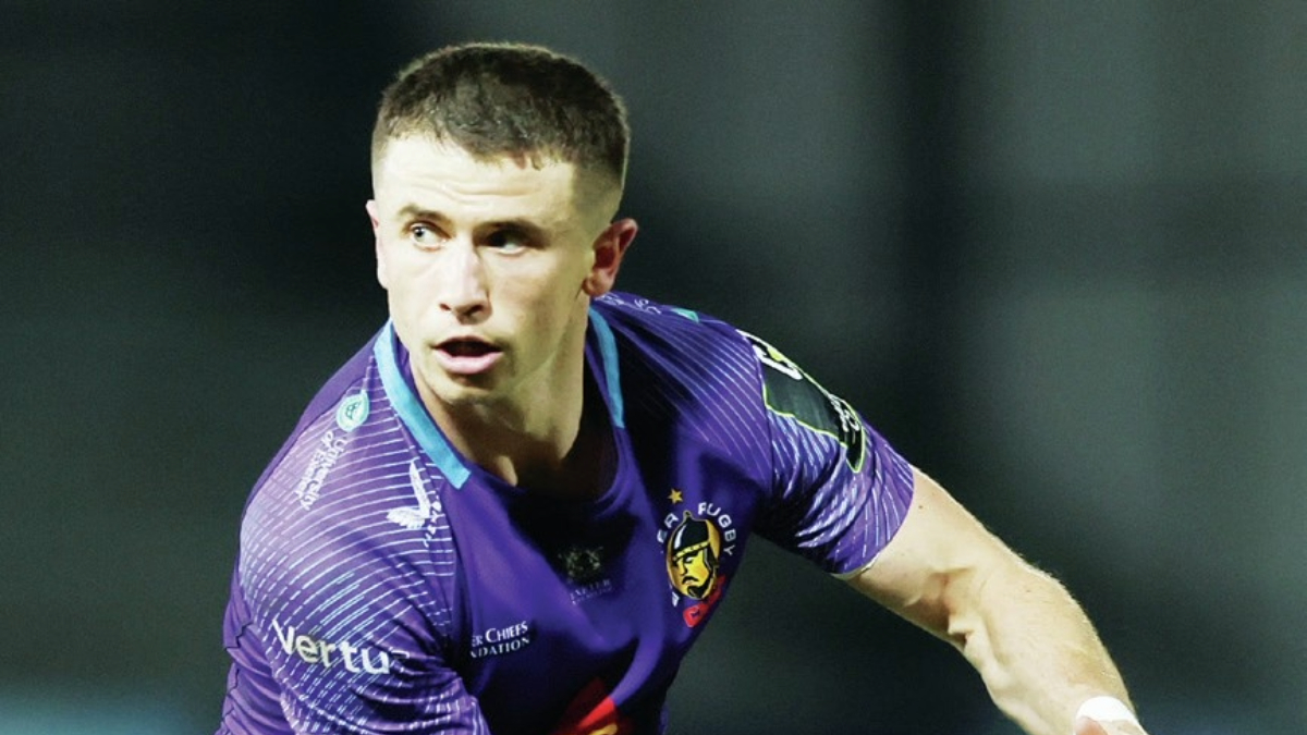 Exeter Chiefs fly-half Harvey Skinner