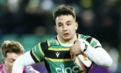 Versatile: Northampton wing Edoardo Todaro